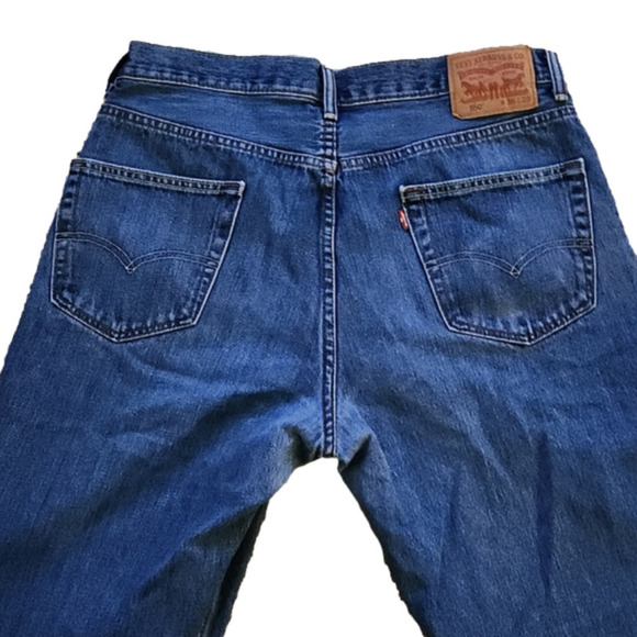 Levi's Original 550 Straight Leg Denim Jeans - Picture 4 of 12